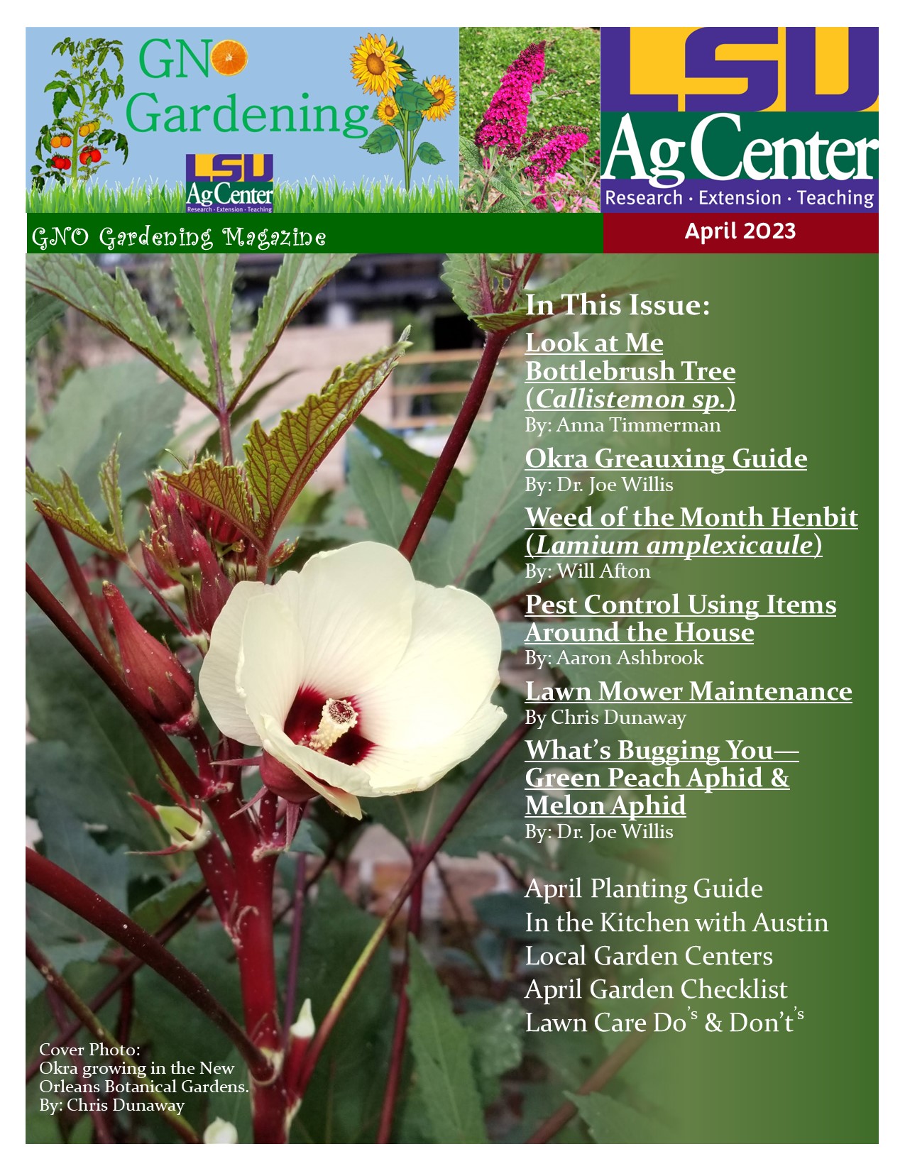 GNO Gardening - April 2023